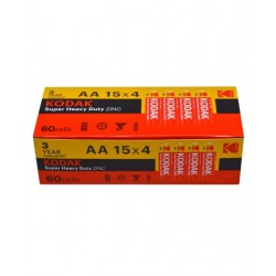 Kodak Super Heavy Duty Çinko Karbon Aa Ince Kalem Pil 60'lı