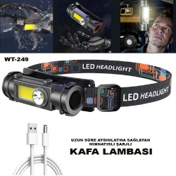 YAĞMUR SUYU GEÇİRMEYEN ÇOK AMAÇLI KAFA LAMBASI WATTON WT-249