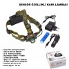 Sensörlü Şarjlı Kafa Lambası Watton Wt-318